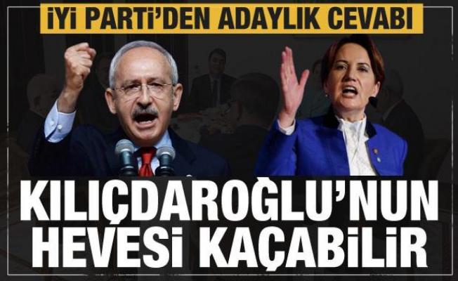 6'lı masa karışık! Kılıçdaroğlu'nun adaylık açıklamasına İYİ Parti'den 'Akşener'li yanıt