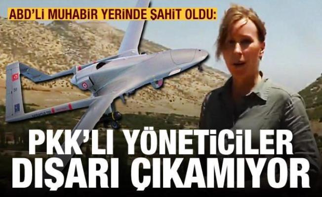 ABD'li muhabir: PKK'lı yöneticiler dışarı çıkamıyor