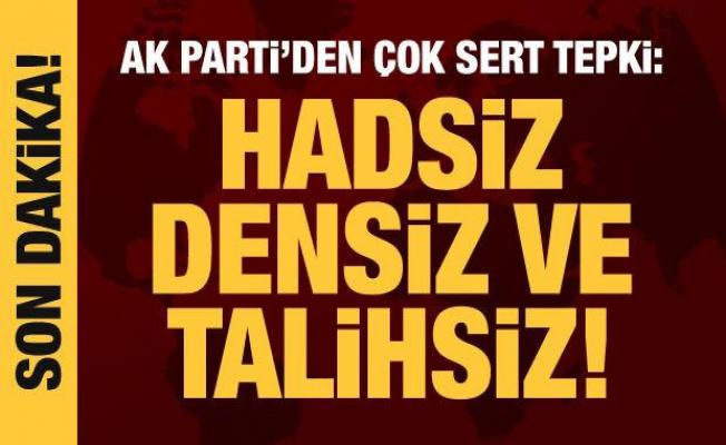 AK Parti Grup Başkanvekili Akbaşoğlu'ndan Özgür Özel'e çok sert tepki: Hadsiz, densiz!