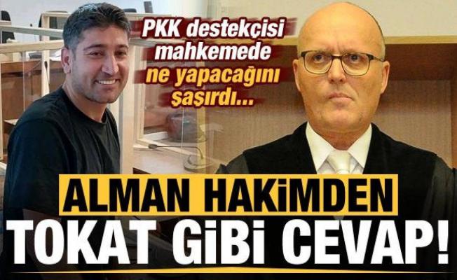 Alman hakimden PKK destekçisi Mirza Bilen'e mahkemede tokat gibi sözler!