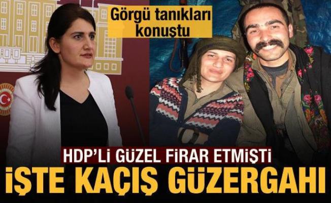 Almanya'ya kaçtığı düşünülen HDP'li Semra Güzel'in kaçış güzergahı belli oldu