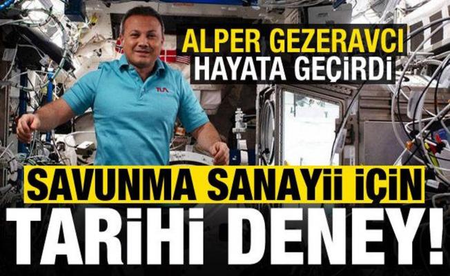 Alper Gezeravcı'dan savunma sanayii için tarihi deney: MİYOKA!