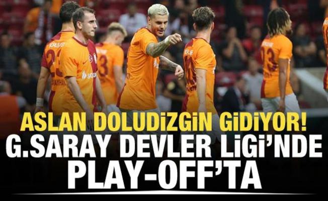 Aslan doludizgin! Galatasaray Devler Ligi'nde play-off'a yükseldi