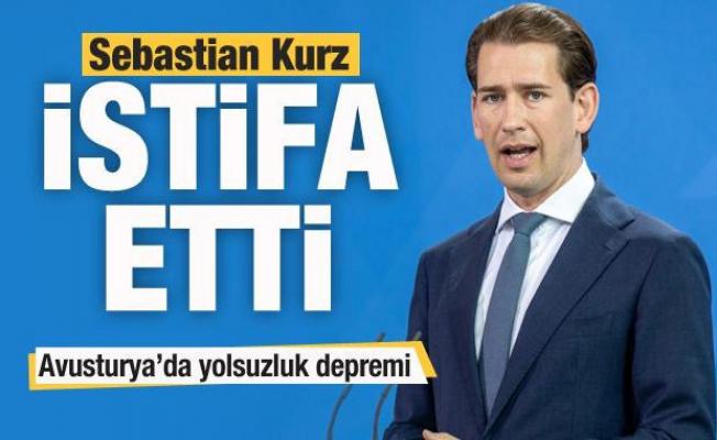  Avusturya'da deprem! Başbakan Sebastian Kurz istifa etti