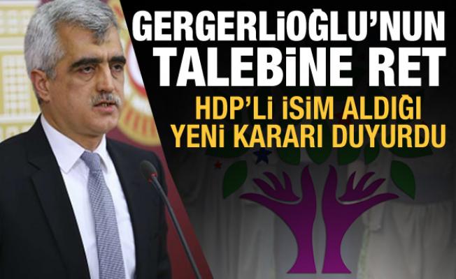 AYM'den Gergerlioğlu'nun talebine ret! HDP'li isim aldığı yeni kararı duyurdu