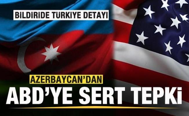 Azerbaycan’dan ABD’ye sert tepki! Bildiride Türkiye detayı
