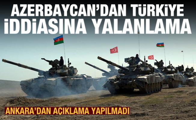 Azerbaycan'dan Türkiye iddiasına yalanlama
