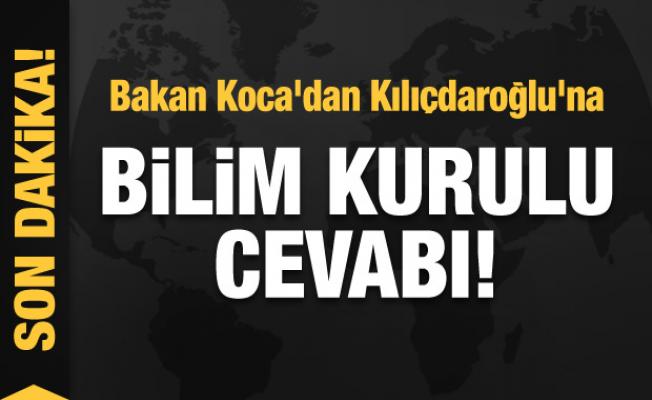 Bakan Koca'dan Kılıçdaroğlu'na bilim kurulu cevabı: Saygılı olun...
