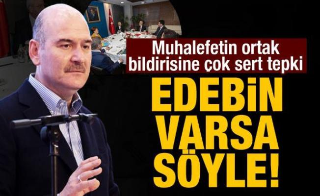 Bakan Soylu Kılıçdaroğlu'na seslendi: Bildiriyi hangi büyükelçiye düzelttirdin açıkla