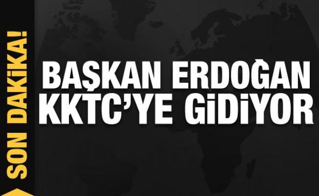 Başkan Erdoğan KKTC'ye gidiyor