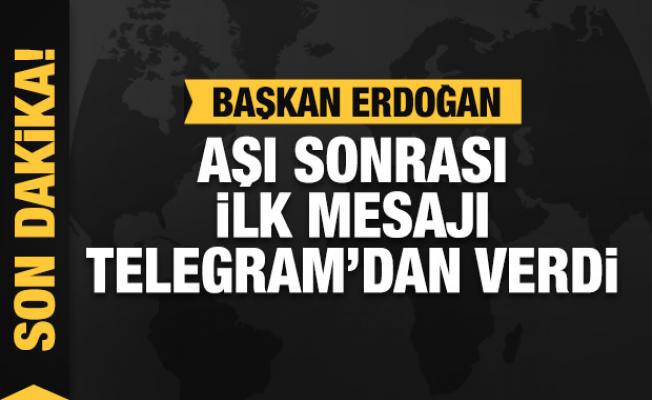 Başkan Erdoğan Kovid-19 aşısı yaptırdı
