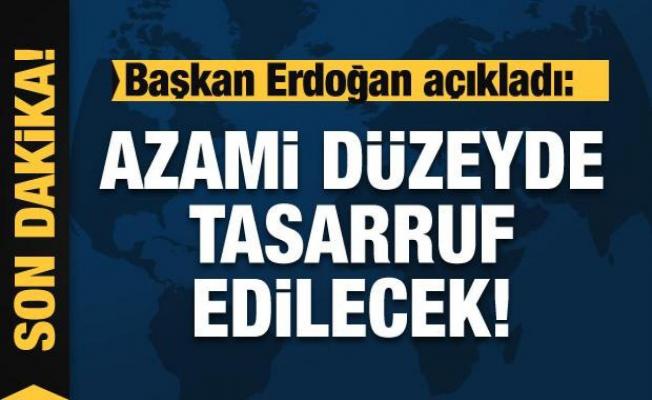 Başkan Erdoğan'dan 2023-2025 Dönemi Yatırım Programı açıklaması