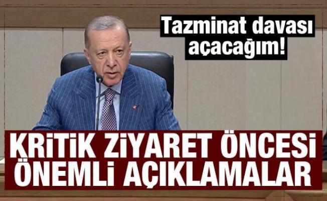 Başkan Erdoğan'dan CHP'li Özel'e tepki: Manevi tazminat davası açacağım!