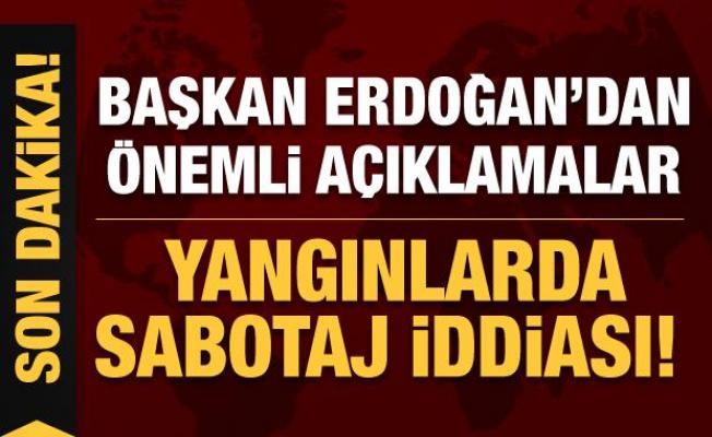 Başkan Erdoğan'dan cuma namazı sonrası önemli açıklamalar