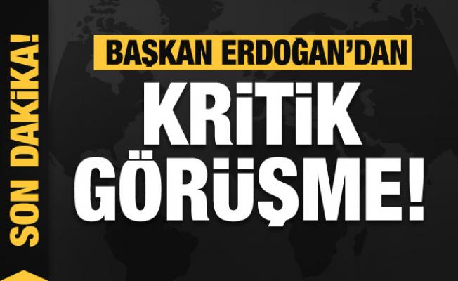 Başkan Erdoğan'dan İstanbul'da kritik görüşme!
