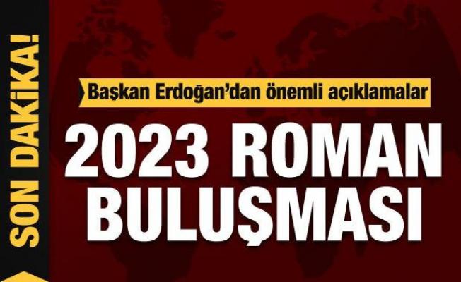 Başkan Erdoğan'dan Romanlardan bir kez daha destek istedi