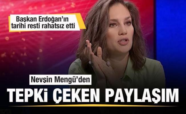 Başkan Erdoğan'ın resti dünyada büyük yankı uyandırdı! Nevşin Mengü'yü rahatsız etti