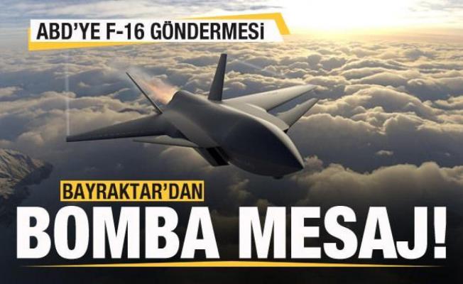 Bayraktar'dan çok konuşulacak F-16 paylaşımı! Sosyal medyayı salladı