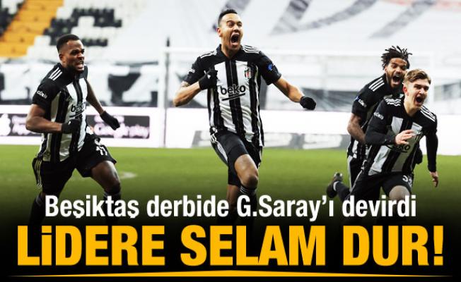 Beşiktaş derbide Galatasaray'ı devirdi!