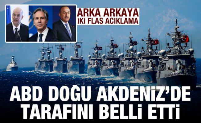 Biden yönetimi Doğu Akdeniz'de tarafını belli etti! Türkiye ve Yunanistan'a flaş mesaj