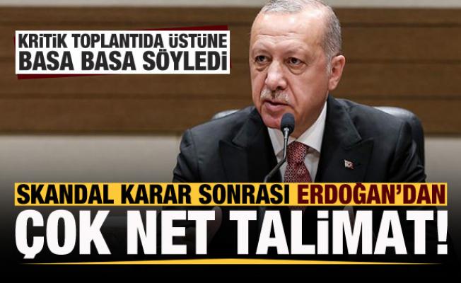 Biden'ın skandal kararıyla ilgili Erdoğan'dan kritik toplantıda net talimat!