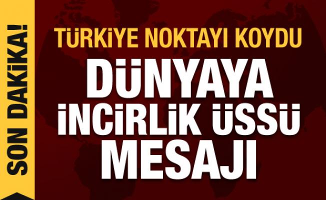 Biden'ın 'soykırım' çıkışı sonrası Türkiye'den İncirlik Üssü açıklaması