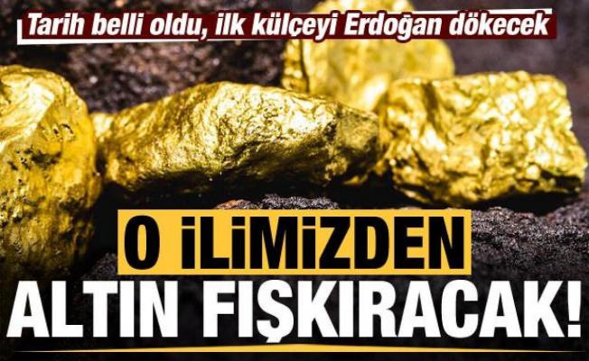 Bilecik'ten altın fışkıracak, tarih belli oldu! İlk külçeyi Erdoğan dökecek...