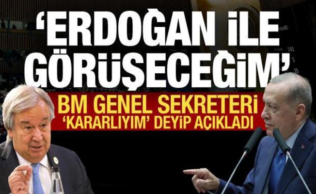 BM Genel Sekreteri'nden Tahıl Koridoru açıklaması: Erdoğan'la görüşeceğim