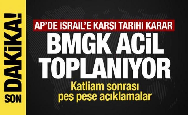 BMGK Gazze gündemiyle toplanıyor... AB ve Rusya'dan peş peşe açıklamalar