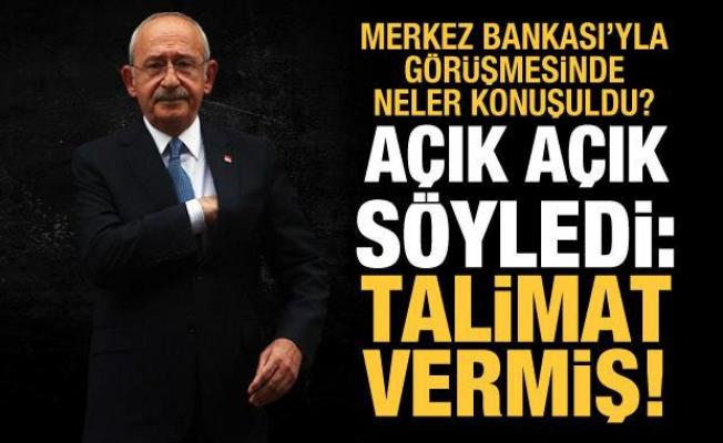 Bürokratları tehdit eden Kılıçdaroğlu, Merkez Bankası'na verdiği talimatı itiraf etti