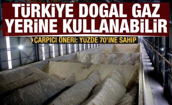 Çarpıcı öneri: Türkiye, doğal gaz yerine kullanılabilir