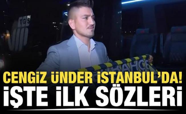 Cengiz Ünder, Fenerbahçe için İstanbul'da