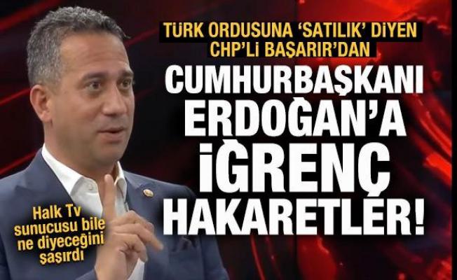 CHP Milletvekili Ali Mahir Başarır’dan Cumhurbaşkanı'na ağır hakaret: Çete lideri