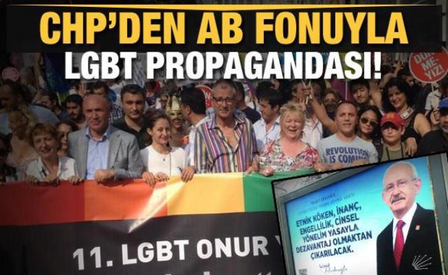 CHP'den AB fonuyla LGBT propagandası