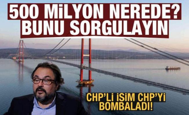 CHP'li isim CHP'yi bombaladı: 500 milyon lira nerede? Asıl bunu sorgulayın