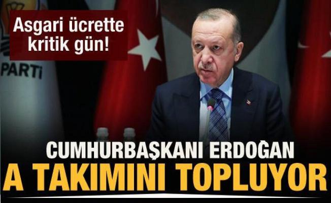 Cumhurbaşkanı Erdoğan A takımını topluyor: MKYK'da gündem asgari ücret