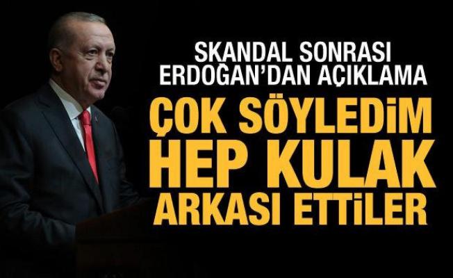 Cumhurbaşkanı Erdoğan: Avrupa'ya hep söyledim, kulak arkası ettiler