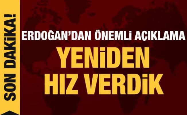Cumhurbaşkanı Erdoğan: İl ziyaretlerimize yeniden hız verdik