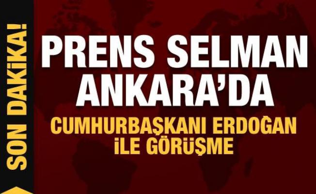 Cumhurbaşkanı Erdoğan, Prens Selman'ı ağırlıyor