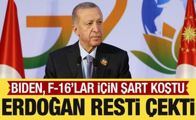 Cumhurbaşkanı Erdoğan'dan Biden'a rest: Mümkün değil!