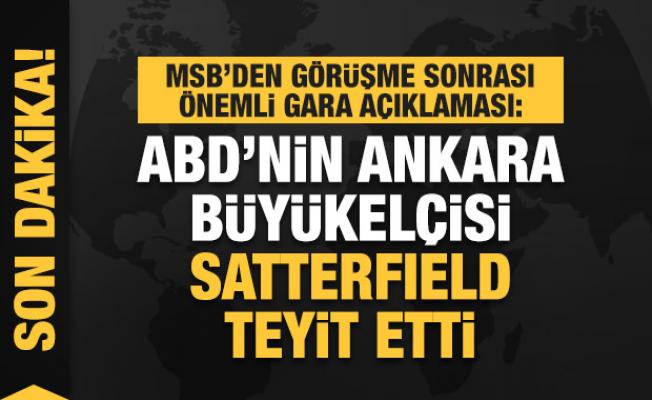 David Satterfield, Gara’daki katliamdan terör örgütü PKK’yı sorumlu tuttuklarını teyit etti