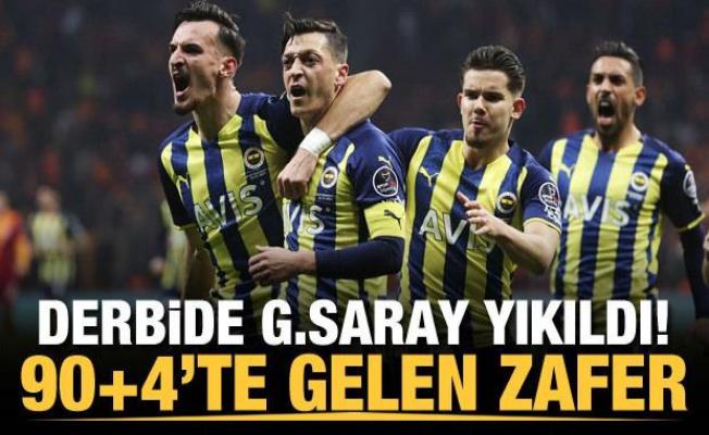 Dev derbinin kazananı Fenerbahçe!