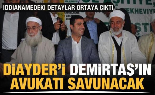 DİAYDER'i Demirtaş'ın avukatı savunacak