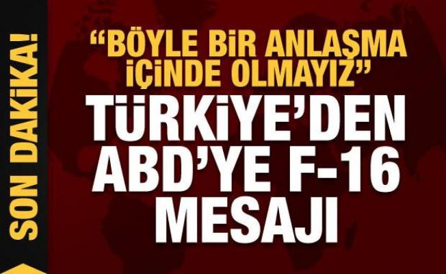 Dışişleri Bakanı Çavuşoğlu'ndan F-16 açıklaması