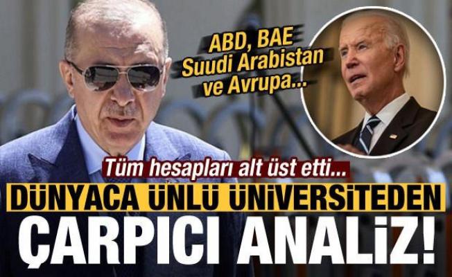 Dünyaca ünlü üniversiteden dikkat çeken analiz! Türkiye hesapları alt üst etti...