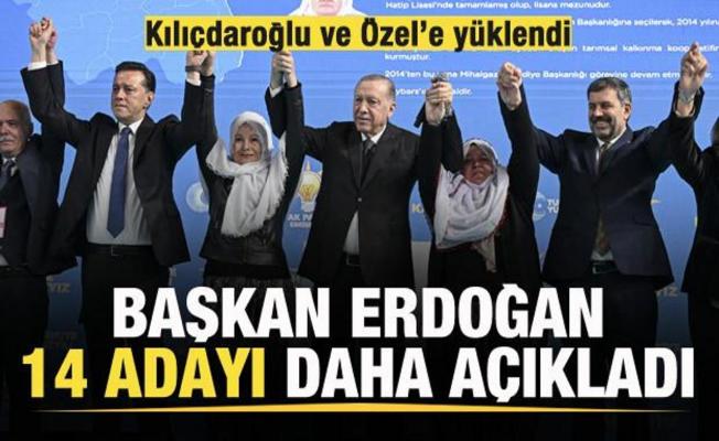 Erdoğan Eskişehir adaylarını tanıttı! Kılıçdaroğlu ve Özel'e yüklendi