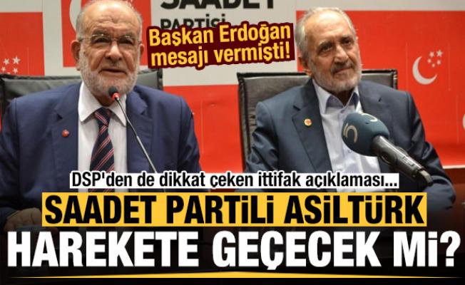 Erdoğan mesajı vermişti! Asiltürk harekete geçecek mi? DSP'den de ittifak açıklaması geldi
