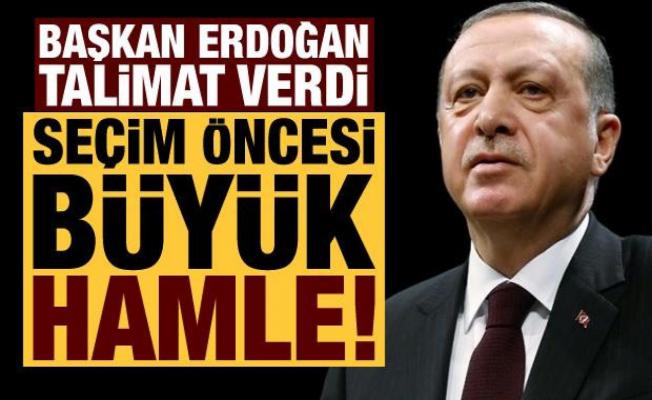 Erdoğan talimat verdi, büyük hamle!