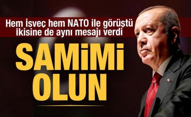 Erdoğan'dan İsveç ve NATO'ya YPG/PKK mesajı: Samimi adımlar atılmalı