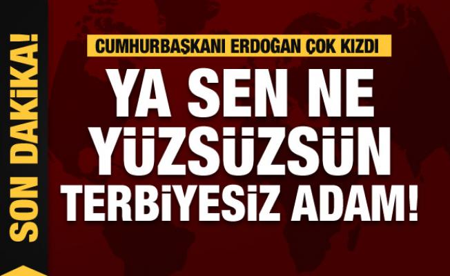 Erdoğan'dan Kılıçdaroğlu'na zehir zemberek cevap: Terbiyesiz adam!